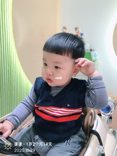 一岁77的男宝宝发型之西瓜头锅盖头_发型_呆萌_宝宝