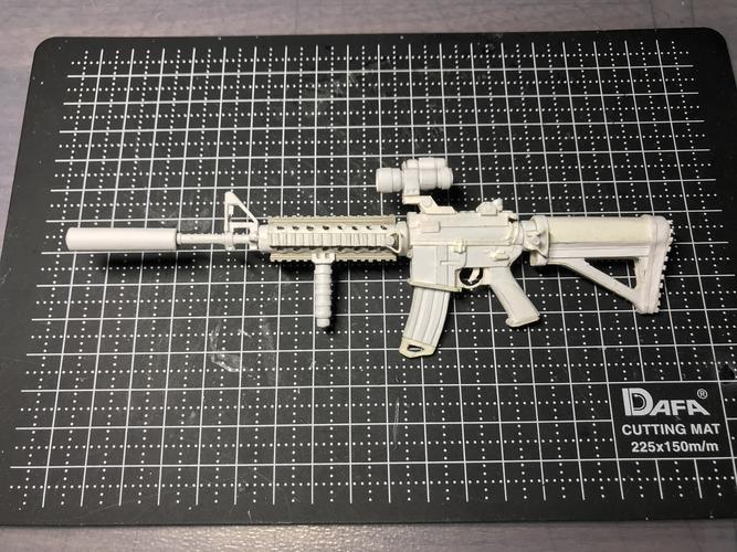 纸枪-m416突击步枪