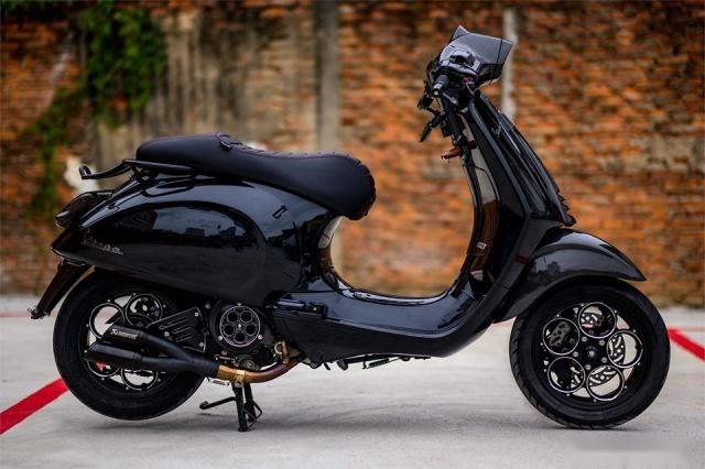 vespa sprint变身黑武士 战斗力急剧飙升