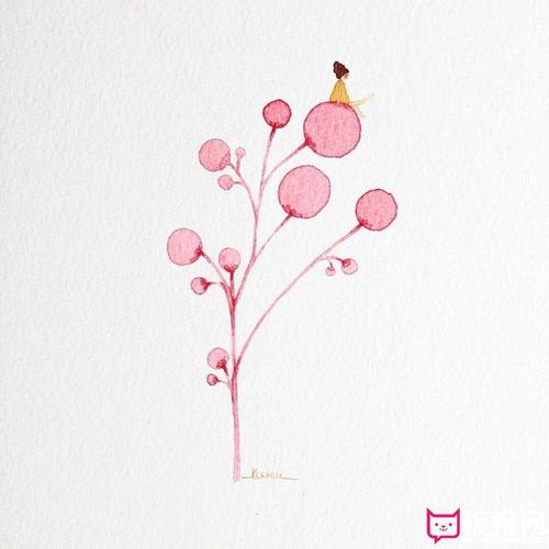 小清新韩国手绘插画图片,简单却不平淡