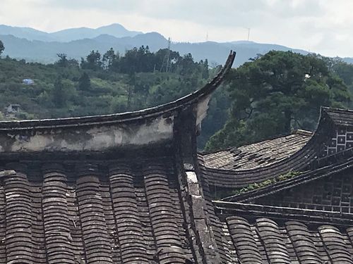 (屋顶的燕尾脊)