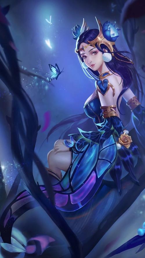 王者荣耀手机游戏美女壁纸图片 貂蝉 风韵舞娘 古典四大美人