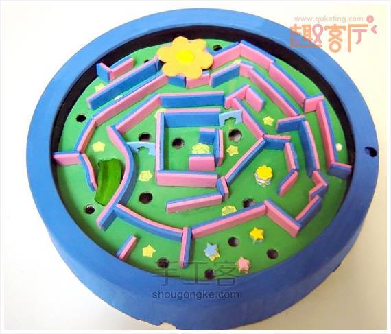 手工迷宫制作 幼儿手工制作迷宫图片