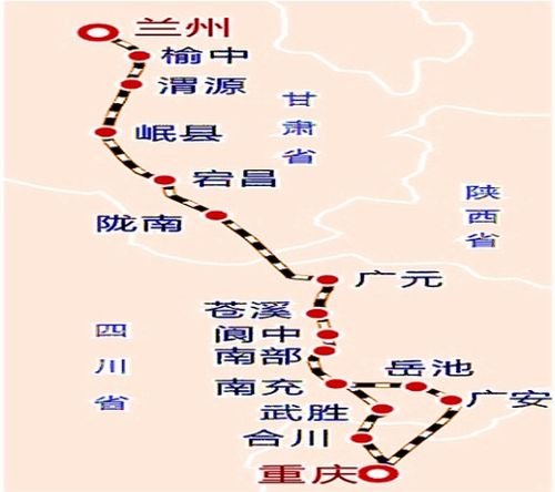 广元和阆中有望今年开通至成渝两地动车