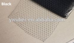 9"(22cm) birdcage bridal veils netting millinery hat veil for