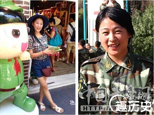 女子特战队:武警猎鹰特战女队员红妆戎装对比照