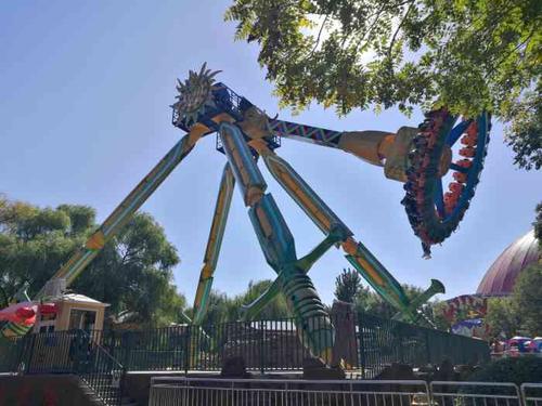 朝阳公园游乐园-"孩子玩的很开心,最主要的是不用排队