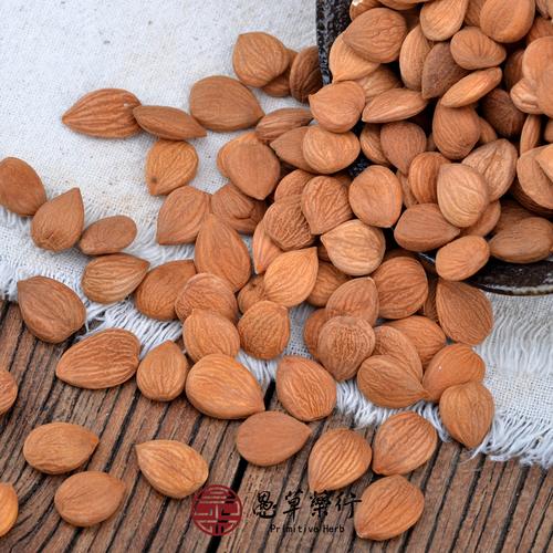 愚草山东苦杏仁北生苦杏仁 (去皮尖)250g/包中药材原料满包邮