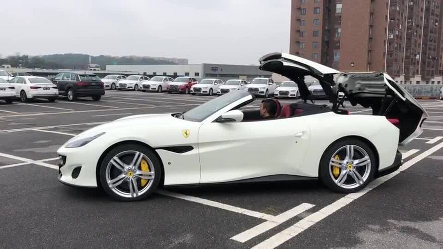 法拉利跑车portofino敞篷0100kmh加速仅为35s