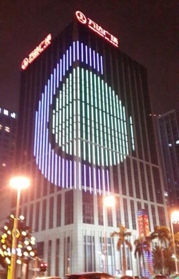 福州万达广场-led点光源,led灯条显示屏,led像素灯,屏