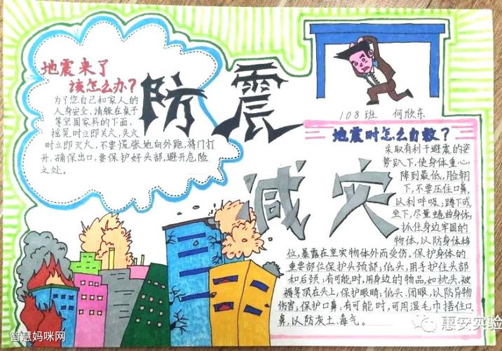 防灾减灾手抄报优秀作品