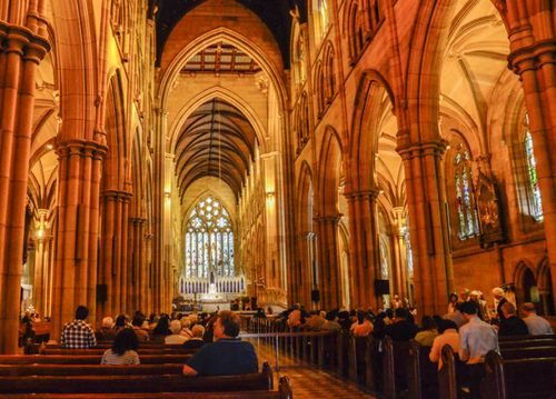 澳洲游---悉尼圣玛丽大教堂(4)