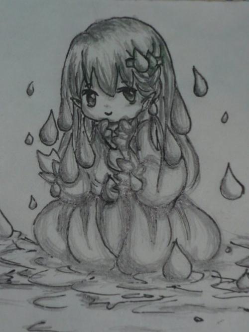 水滴拟人