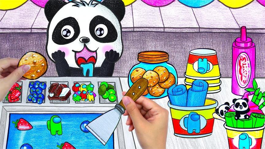 趣味定格动画吃东西