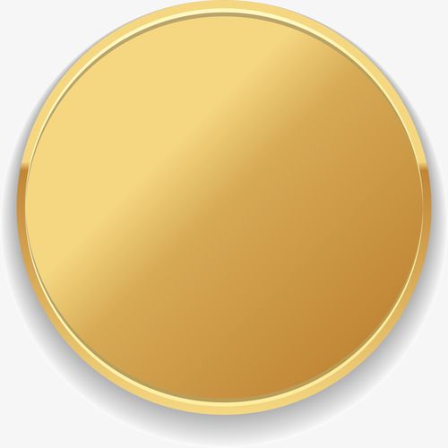 金色徽章标志