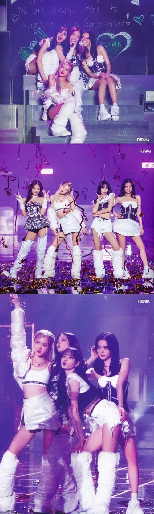 blackpink四人舞台照合集|四闺女走花路吧