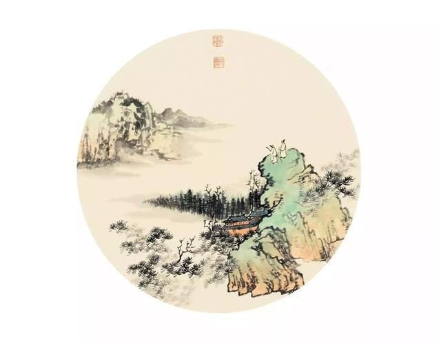 王文博的山水画