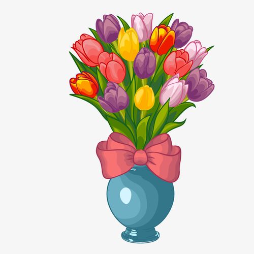 关键词 : 花卉,植物,矢量图,彩色,插花,卡通,花瓶