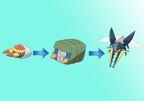 《精灵宝可梦》里会结茧,然后"破茧而出"的虫系宝可梦