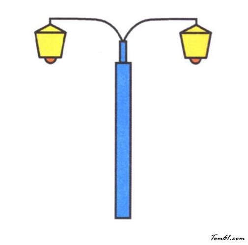 路灯3图片_学习简笔画_少儿图库_中国儿童资源网