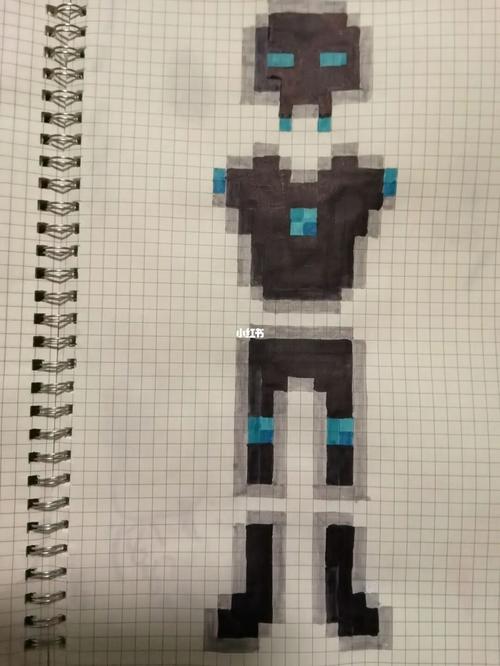 它来了,它来了,无尽套它来了_我的世界_像素画_我的世界像素画_兴趣