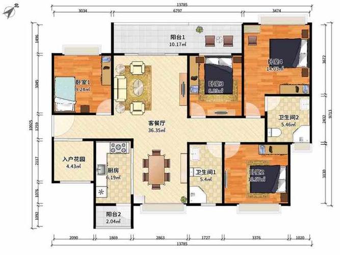 三水万达华府户型图