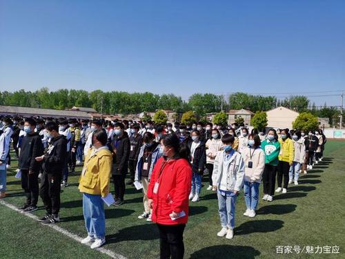 宝应氾水初中举行中考80天冲刺誓师大会