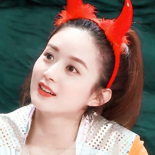 赵丽颖壁纸祝颖火虫除夕快乐新年牛角勾福牛年大吉