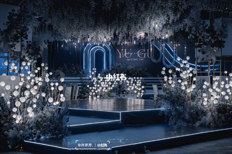 杭州婚礼|莫兰迪 海雾蓝婚礼_婚礼_婚礼策划_酒店_温德姆怎么样_花艺