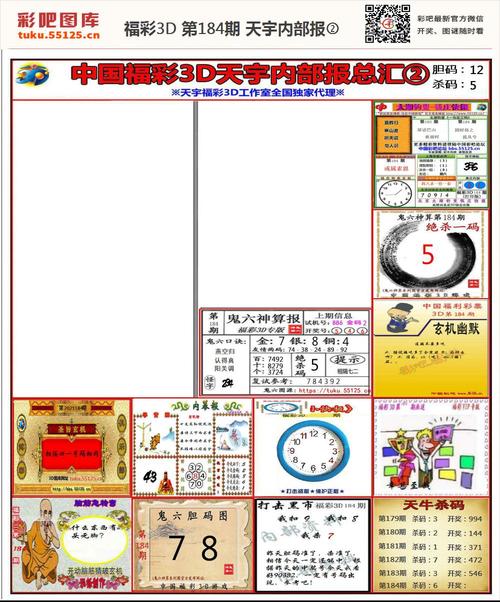 福彩3d天宇内部报②