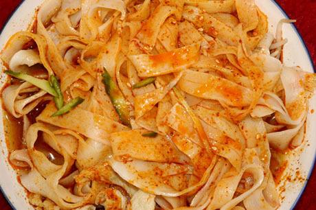 菏泽市企业名录 菏泽味美思特色小吃培训中心 产品供应 > 宝鸡擀面皮