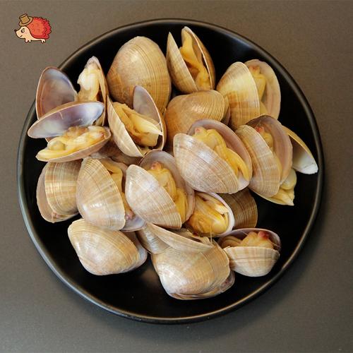 顺丰配干冰黄蚬子即食450g丹东大黄蚬子肉冷冻花蛤花甲599即食黄蚬子5