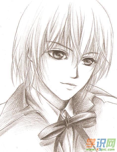 素描漫画图片大全_卡通漫画素描图片