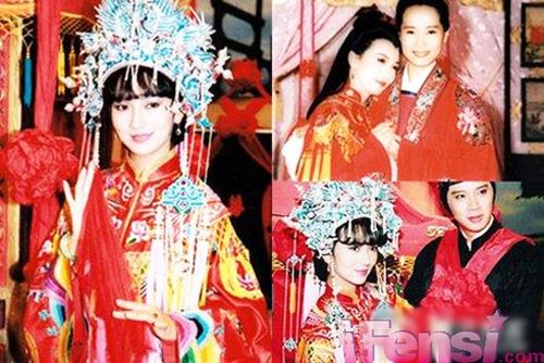 >> 刘亦菲林心如杨幂唐嫣 女星比拼古典嫁衣 liu yi fei lin xin ru