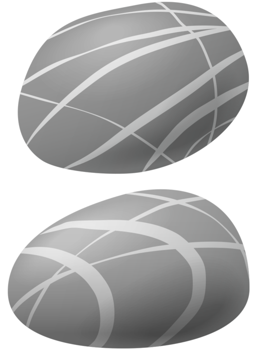 花纹鹅卵石石头图片