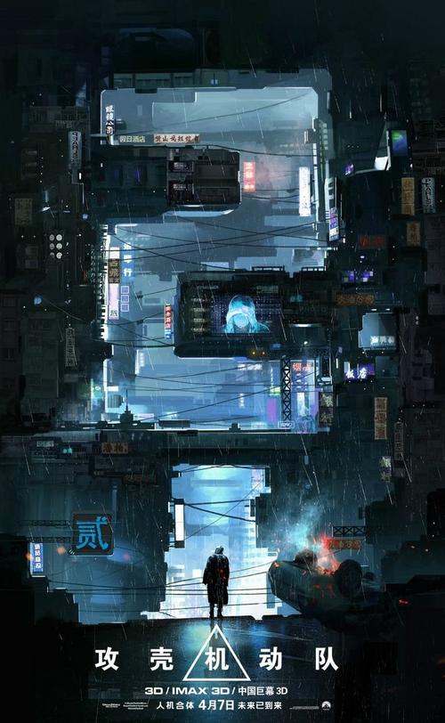 攻壳机动队 电影海报