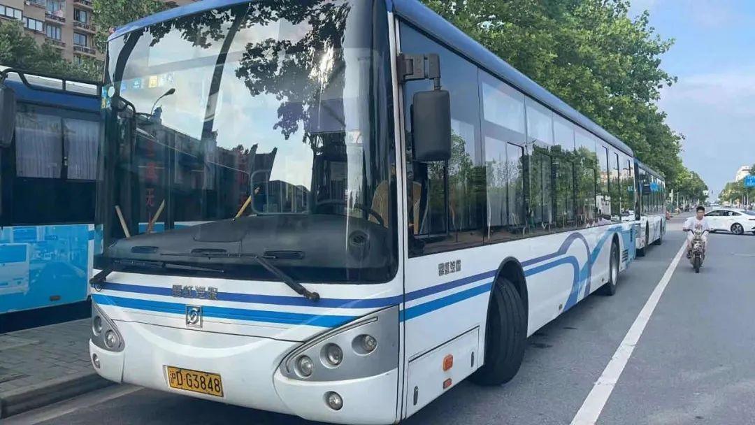 绿的红的黄的蓝的黑的白的粉的……上海公交车竟然有这么多色号!