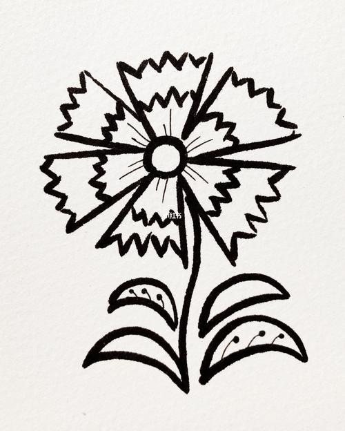 简笔画『各种花的画法』_简笔画_画室_文化_绘画