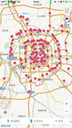 外地车牌不办理进京证的拍摄摄像头位置,真恐怖,这么密集.