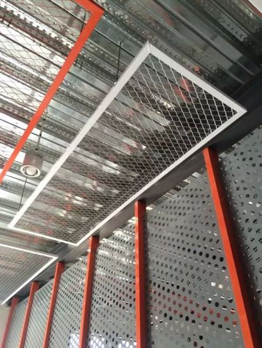 办公室装修吊顶效果用网吊顶冲孔金属板网
