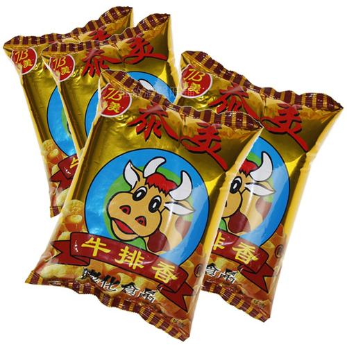 泰美怀旧零食宿舍回忆童年儿时膨化牛排薯片膨化食品