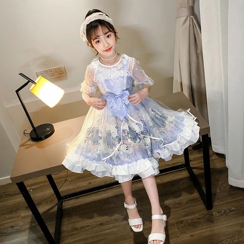 女童洛丽塔洋装宝宝儿童连衣裙萝莉lolita小学生森系可爱公主裙子
