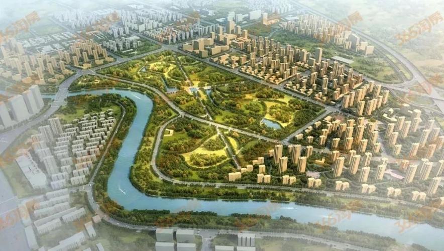 此次规划中又首次披露了李七庄公园的规划设计