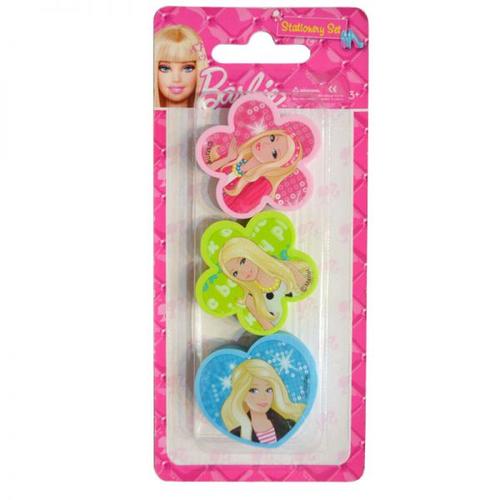 正版芭比橡皮擦造型橡皮擦卡通橡皮擦pvc橡皮批发