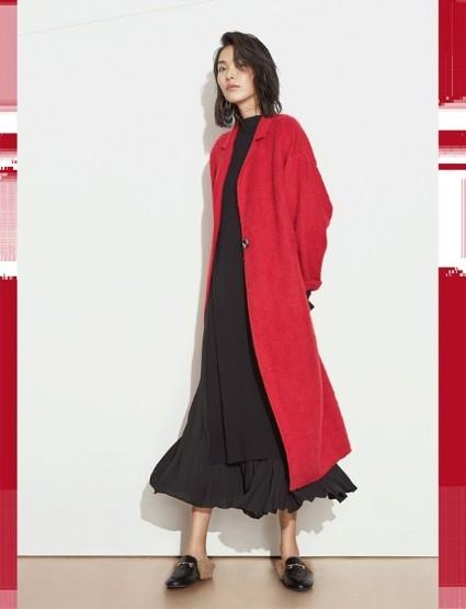 n.paia恩派雅2016冬季女装新款明亮色大衣系列流行