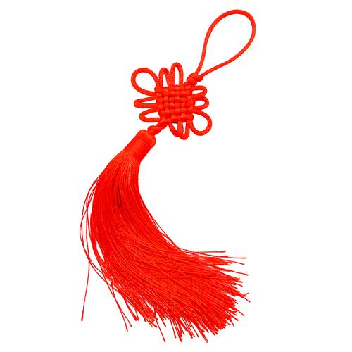 大红色中国结挂件小号 diy灯笼流苏挂饰配件 特色送老外出国礼品