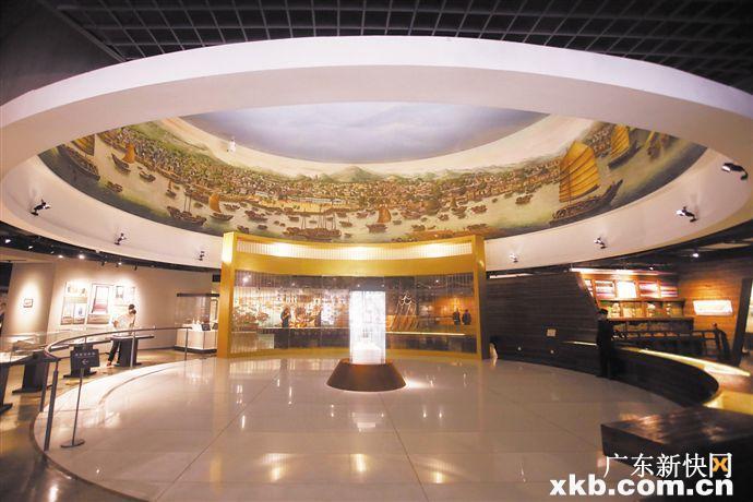 中西文化交会广州 粤商精神名扬海外|博物馆|十三行|王恒_新浪新闻