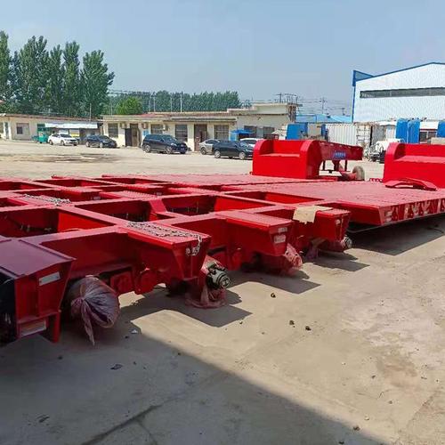 三线六轴大件拖挂车 特种升降大件运输车 四线八轴