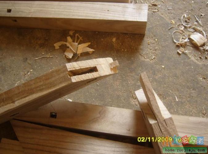 7 - 榫卯结构八仙桌 - 中国木工爱好者