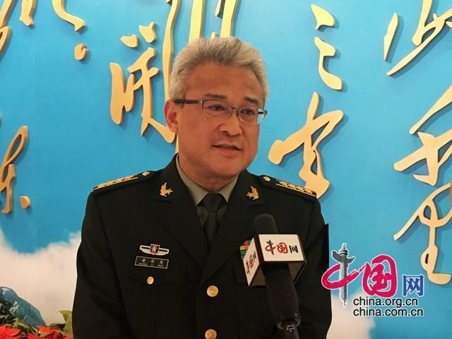 中国人民革命军事博物馆副馆长黄亦兵.    中国网 李双江